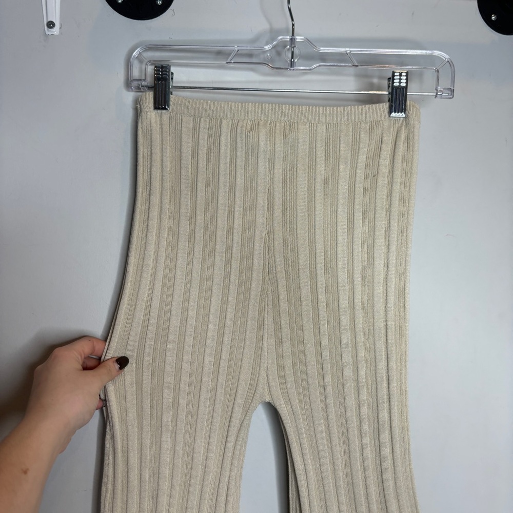 The Line by K Daisy Cardigan and Pants Set Size S Sand - Picture 5 of 13